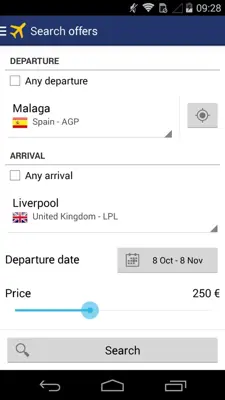 Ryanair Offers - Find and Book android App screenshot 5